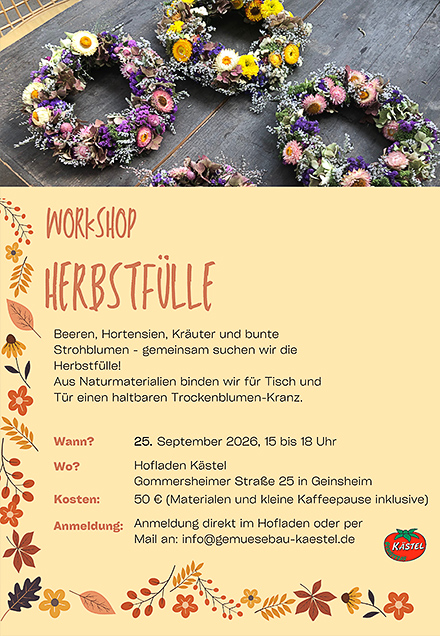 Workshop Herbstfülle